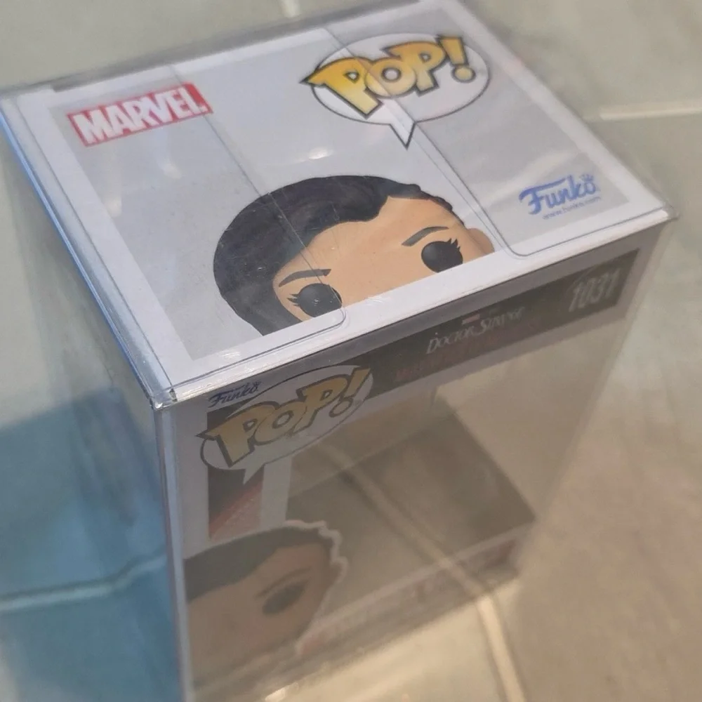 Funko Marvel America Chavez Doctor Strange Bobble Head Figure - In Box Protector